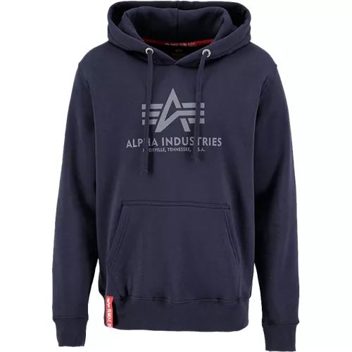 Alpha Industries Mikina  Basic Hoody rep. blue