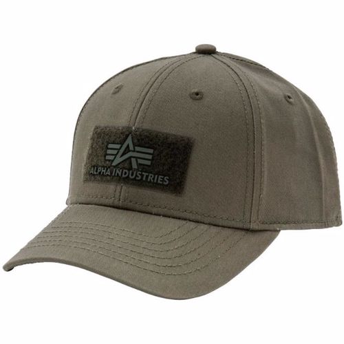 Alpha Industries Čepice Baseball Cap VLC zelená tmavě