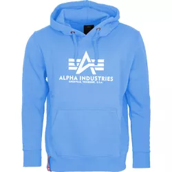 Mikina Basic Hoody mediteranian blue