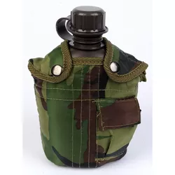 Láhev polní woodland US 1 l s obalem