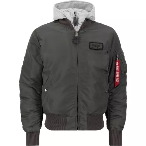 Alpha Industries Bunda  MA-1 D-Tec rep. grey